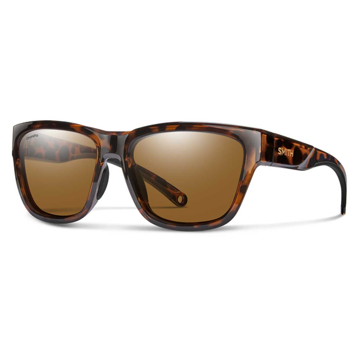 Smith Joya Glass Sunglasses Polarized Chromapop in Tortoise with Brown